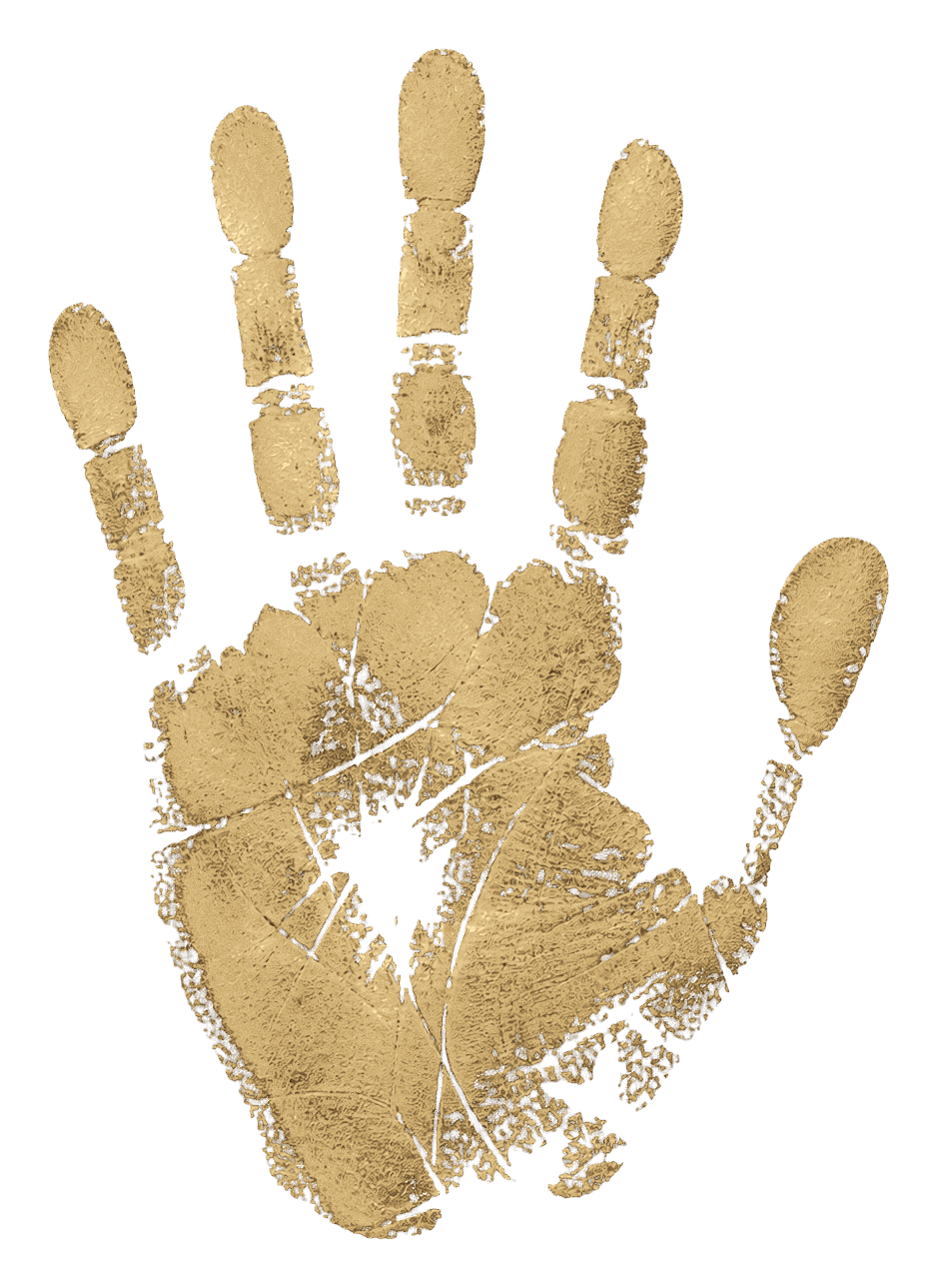ADAM handprint mark
